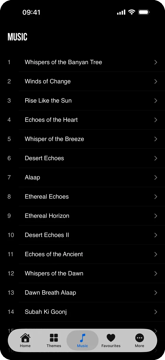 Boombai Daily: Soothing music. For every moment.