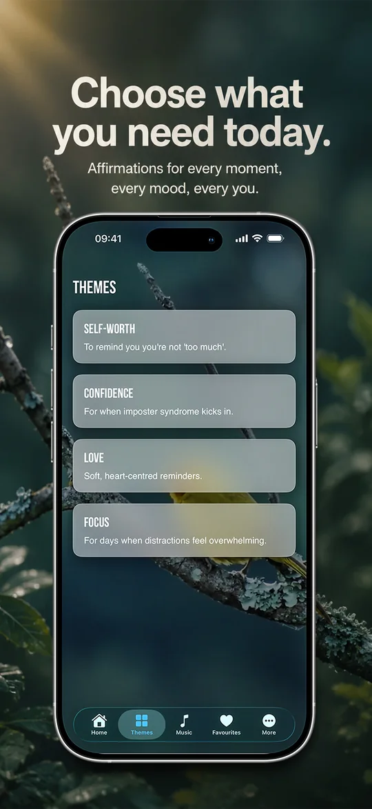Themes: choose what you need